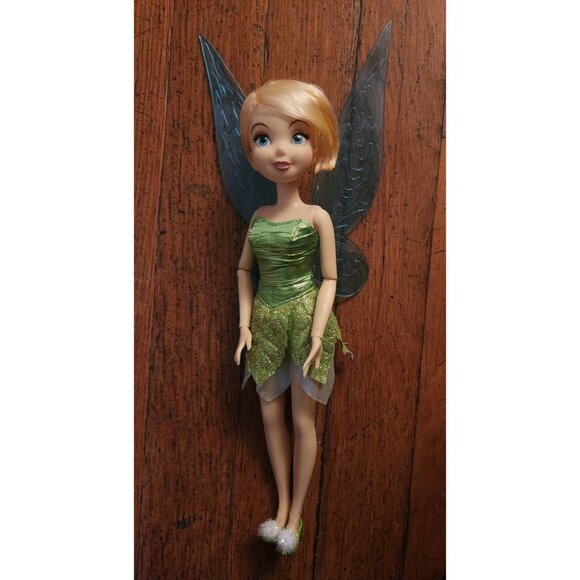 Disney Collection Fairies Tinkerbell Doll With Wings - Picture 1 of 2